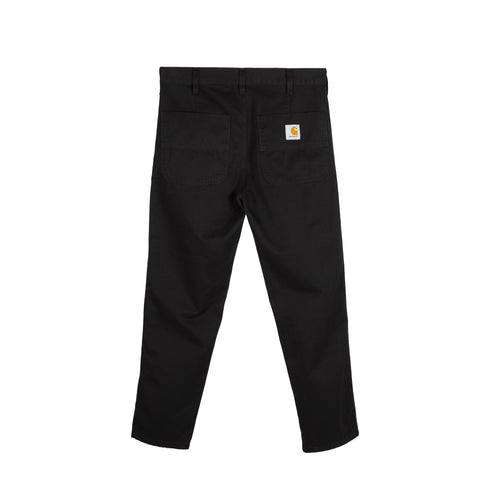Carhartt WIP Abbott Pant Black Stone Washed I025934_89_06 Degli Uberti